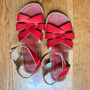 Women’s red Salt Walter Sandals Size 7 EUC